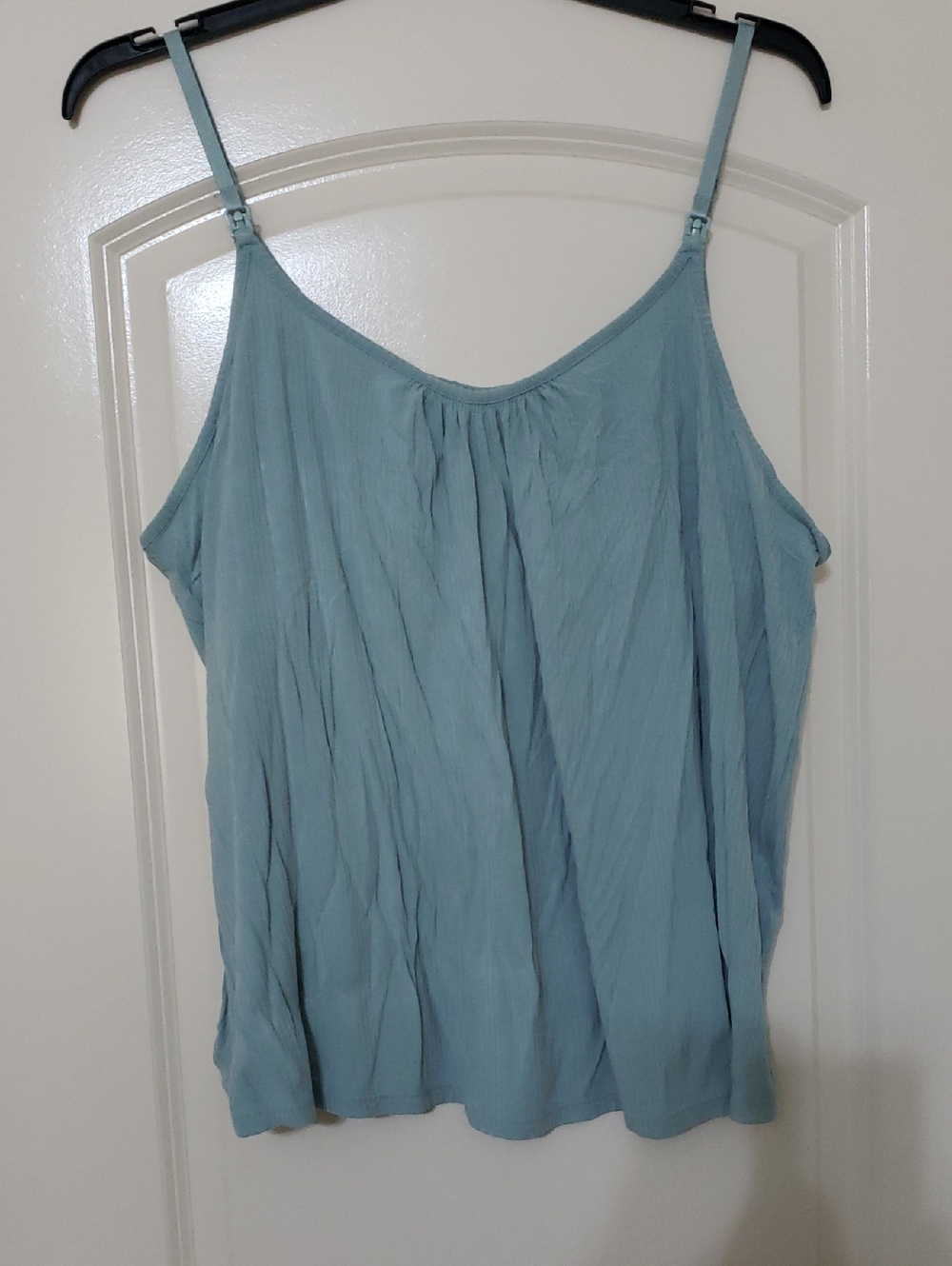 Xl Clip Down Maternity Nursing Tank Top Pj Sleep Built In Bra
